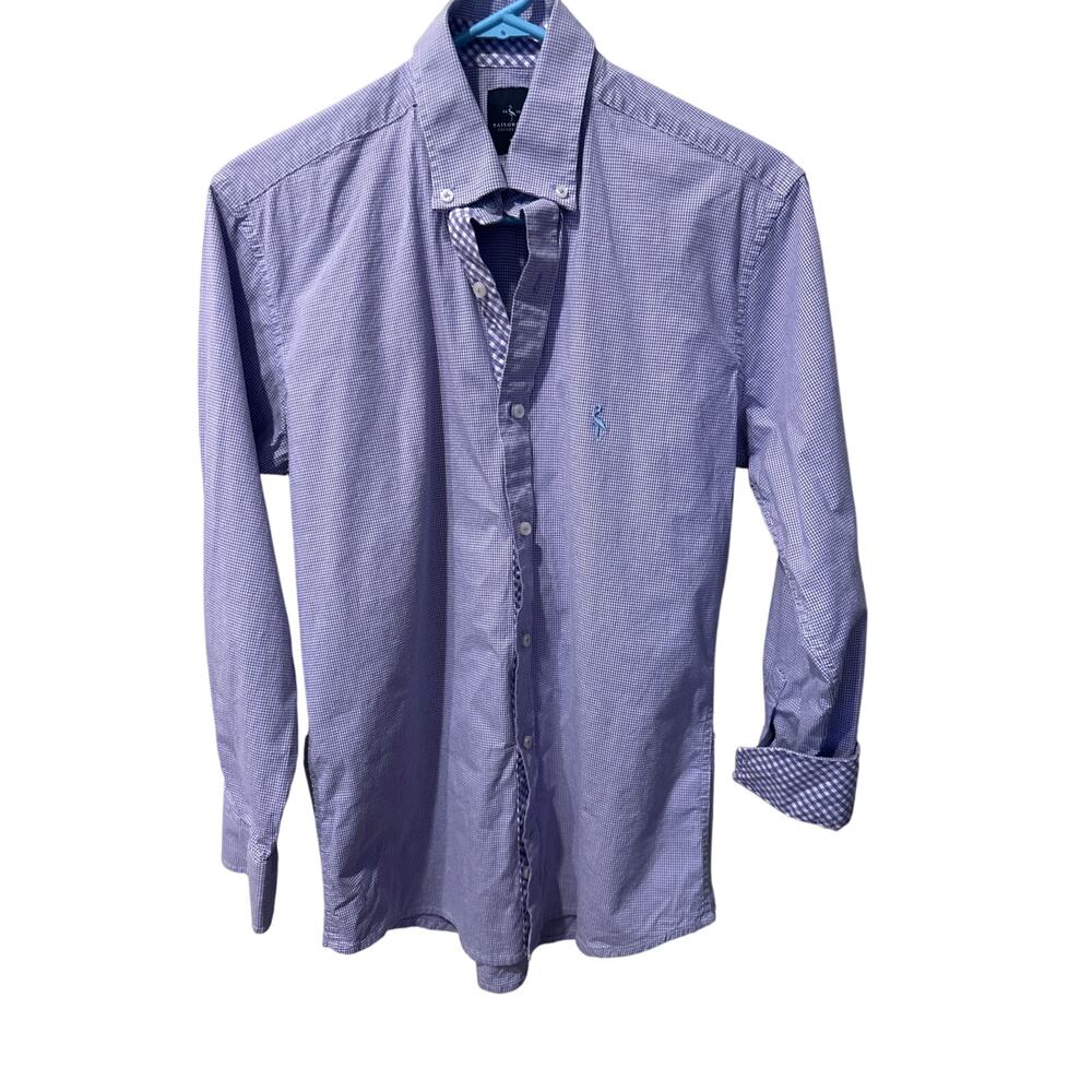 Men’s Tailorbyrd Purple Dress Shirt. Size Medium